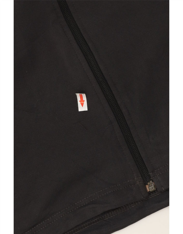 Jaqueta masculina de agasalho THE NORTH FACE cinza médio em bloco colorido de poliéster