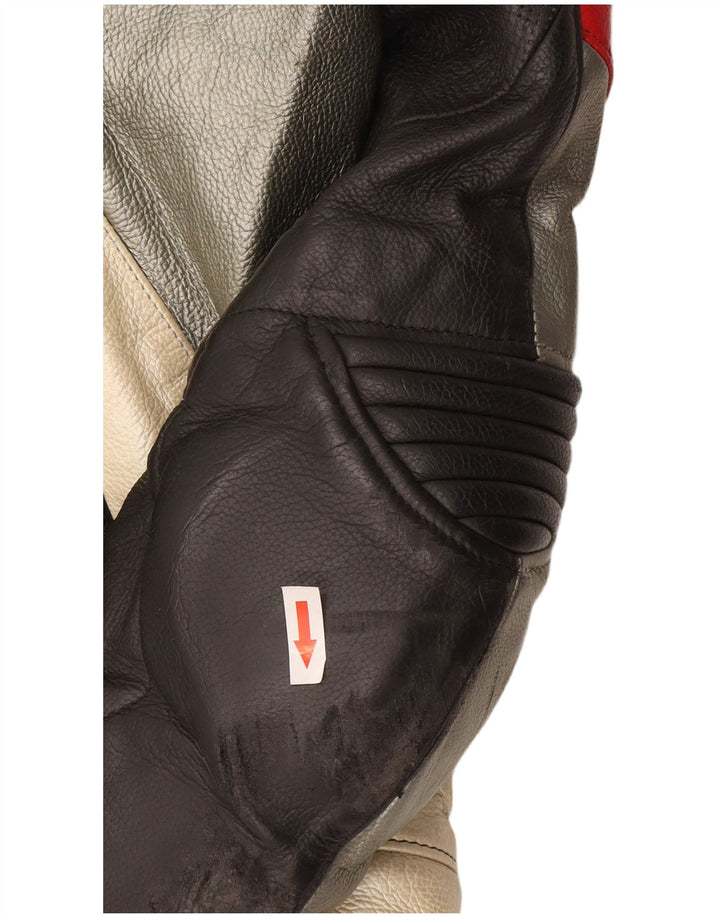 Conjunto gráfico masculino Dainese de 2 peças tamanho 50 pequeno W34 L28 preto motociclista