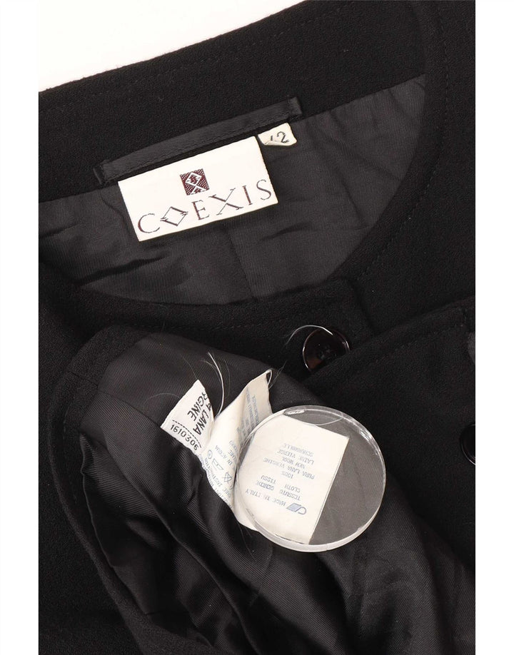 Coexis Bolero feminino jaqueta IT 42 médio preto lã nova