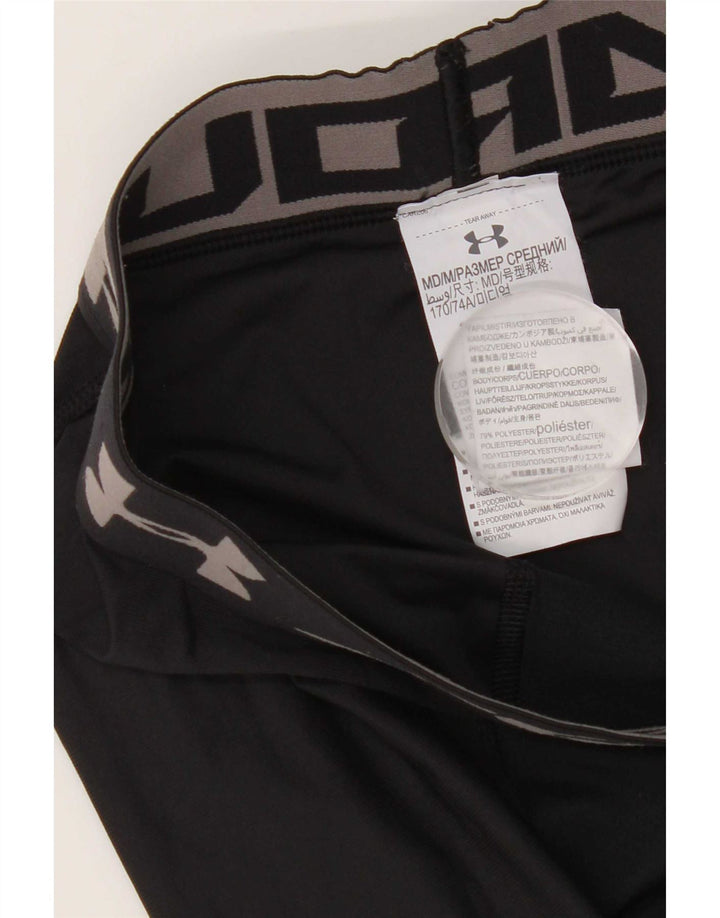 Under Armour Mens Graphic Leggings Médio Preto Poliéster
