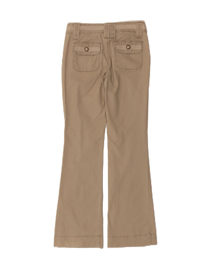 MOSSIMO Womens Bootcut Casual Trousers US 1 XS W28 L32 Beige Cotton Vintage Mossimo and Second-Hand Mossimo from Messina Hembry 