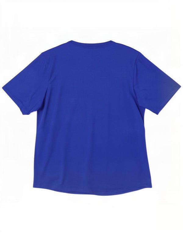 Camiseta Adidas Masculina Climalite Top XL Azul Poliéster
