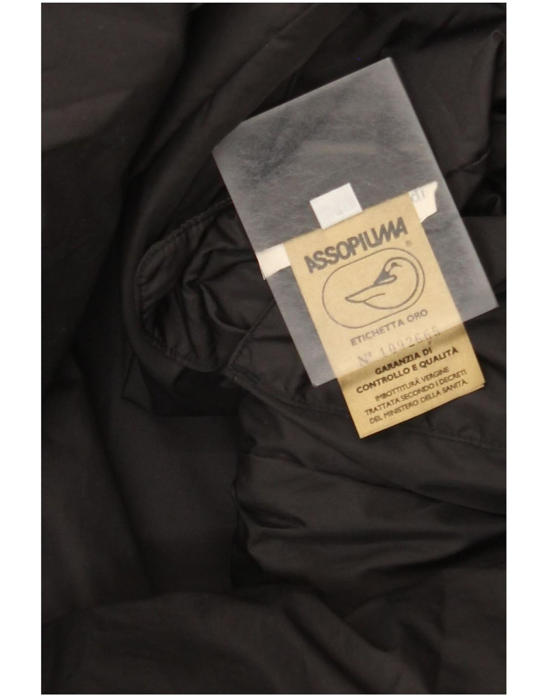 Casaco acolchoado feminino vintage solto UK 14 médio preto