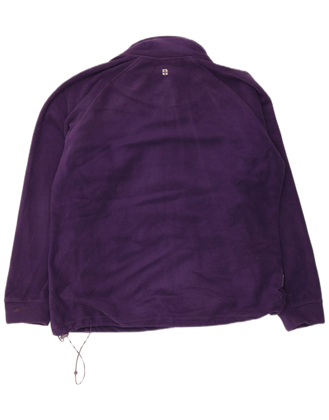 Grande poliéster roxo Reino Unido do revestimento do velo das mulheres do armazém da montanha
