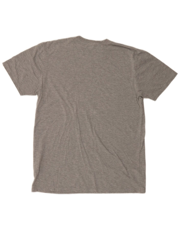 Camiseta masculina Adidas Top XL cinza poliéster