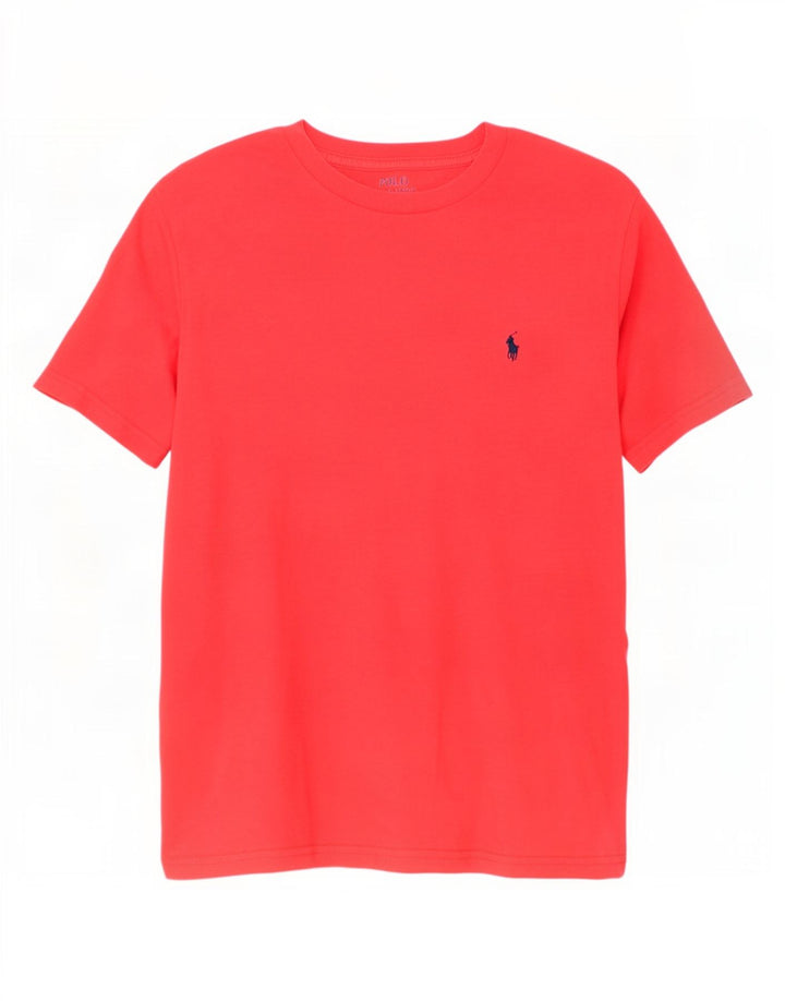 Camiseta Polo Ralph Lauren Menino Top 10-11 Anos Médio Vermelho