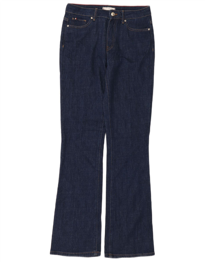 Jeans feminino Tommy Hilfiger Bootcut W28 L32 azul marinho algodão