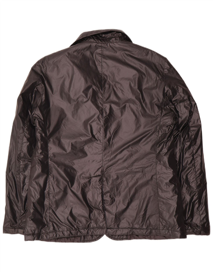 Jaqueta blazer masculina de 3 botões X-Cape UK 42 XL preta poliamida