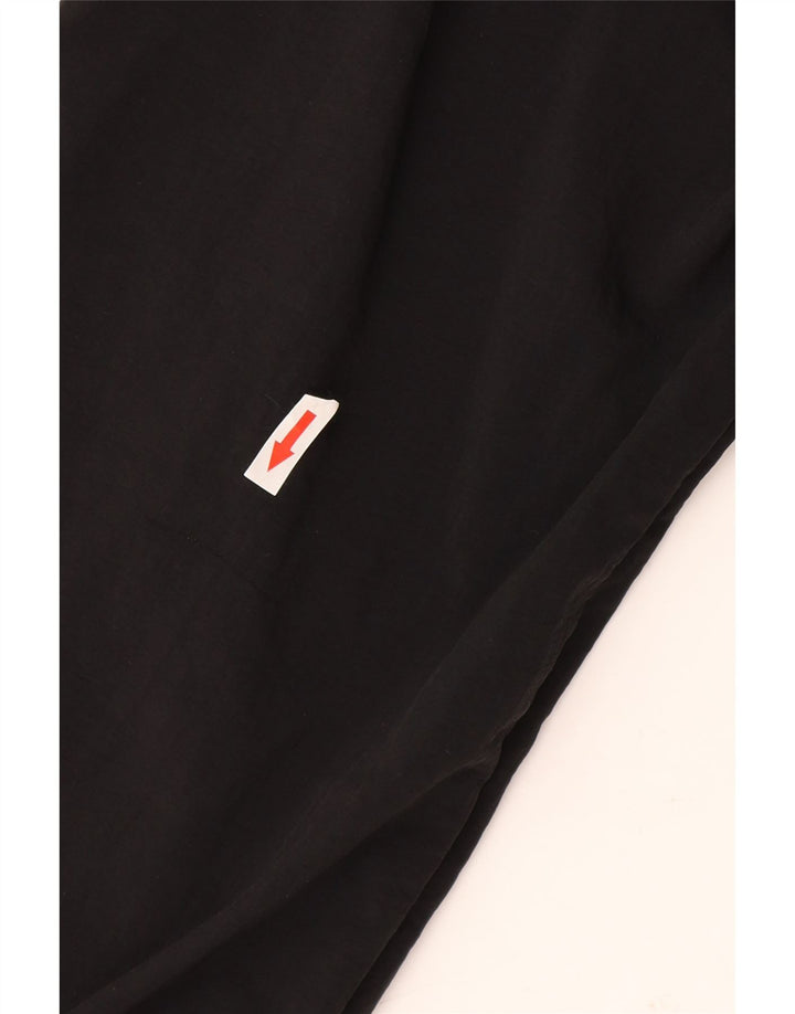 Fila Mens Graphic Cargo Calças de treino Joggers Médio Preto Nylon