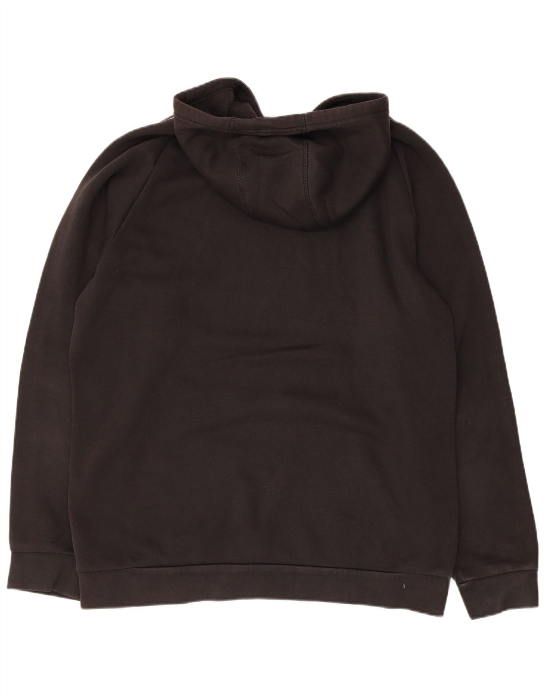 Adidas Mens Hoodie Jumper Médio Algodão Preto