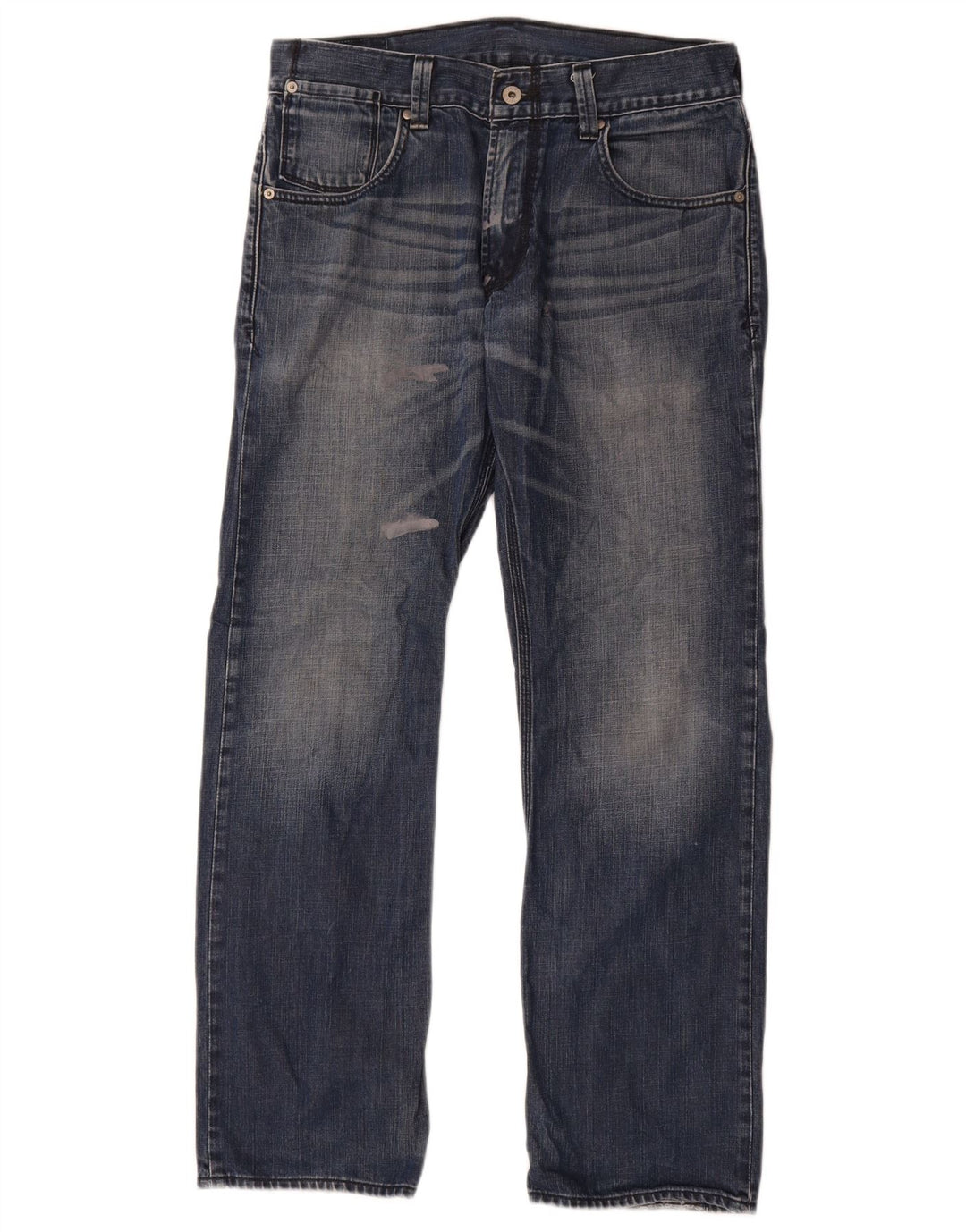 Levi's Masculino 514 Straight Jeans W32 L30 Azul Algodão