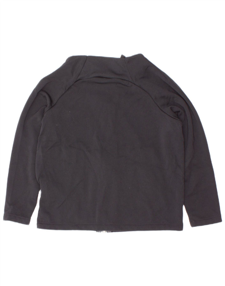 Jaqueta Nike Girls Dri Fit Tracksuit 4-5 anos pequena preta poliéster