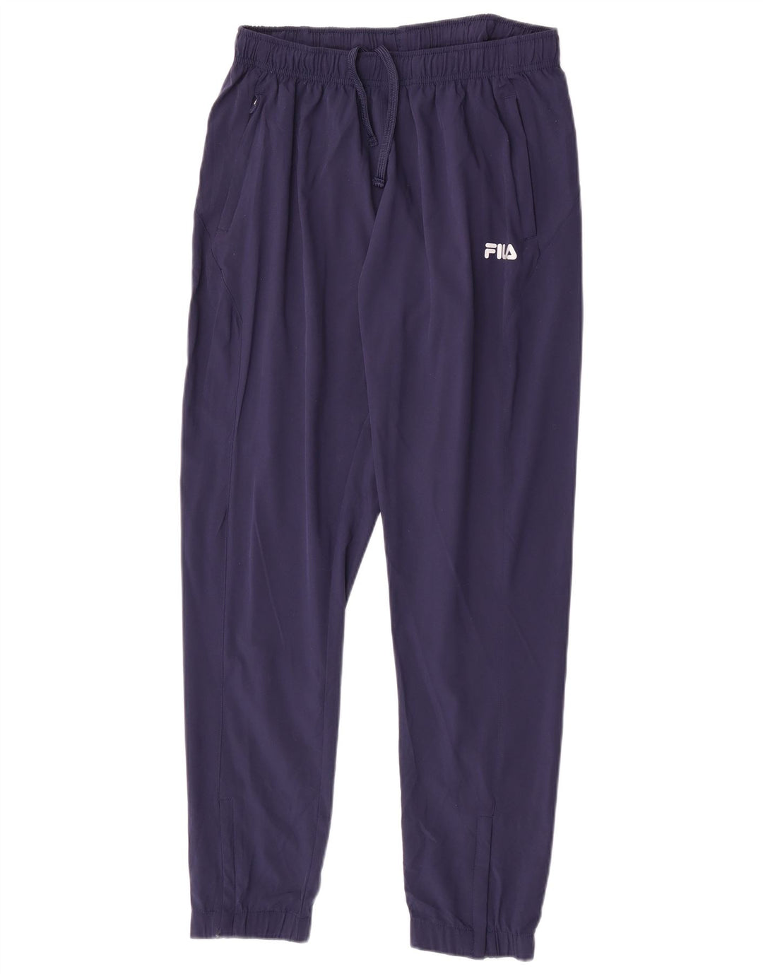 Calça de treino masculina Fila joggers poliéster azul marinho médio