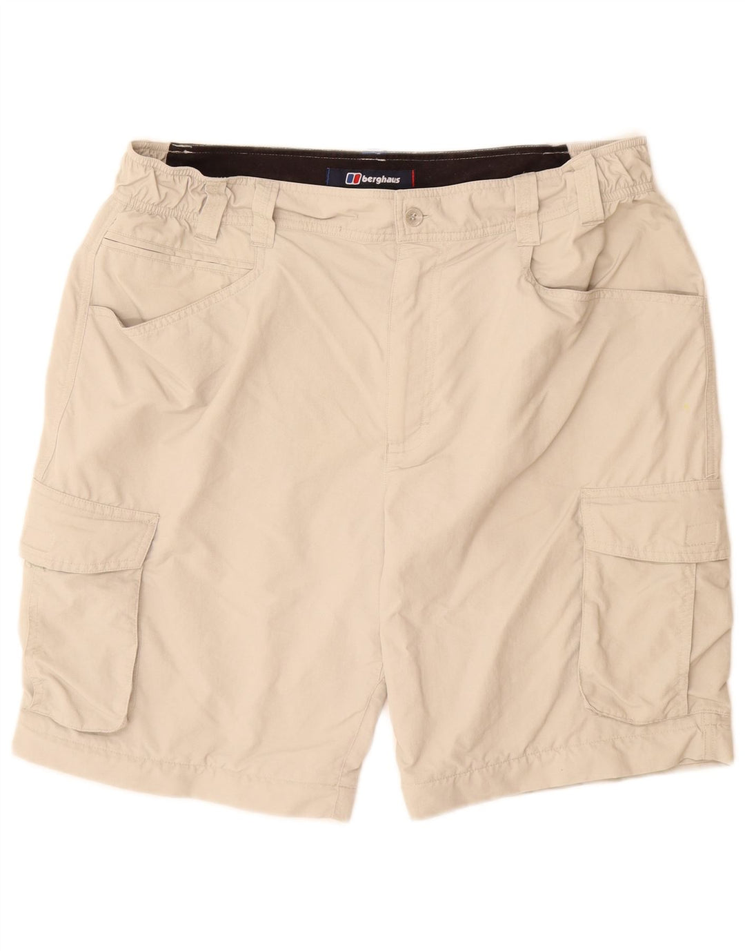Shorts cargo masculino Berghaus W38 XL bege nylon