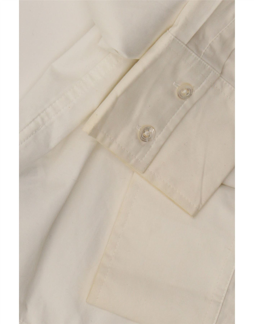 Camisa Calvin Klein Jeans Feminina UK 16 Grande Algodão Branco