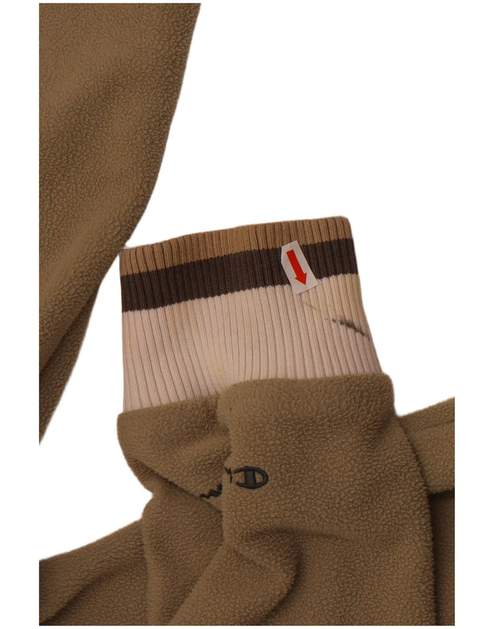 Jaqueta de lã feminina Champion UK 18 XL Khaki Colourblock Poliéster