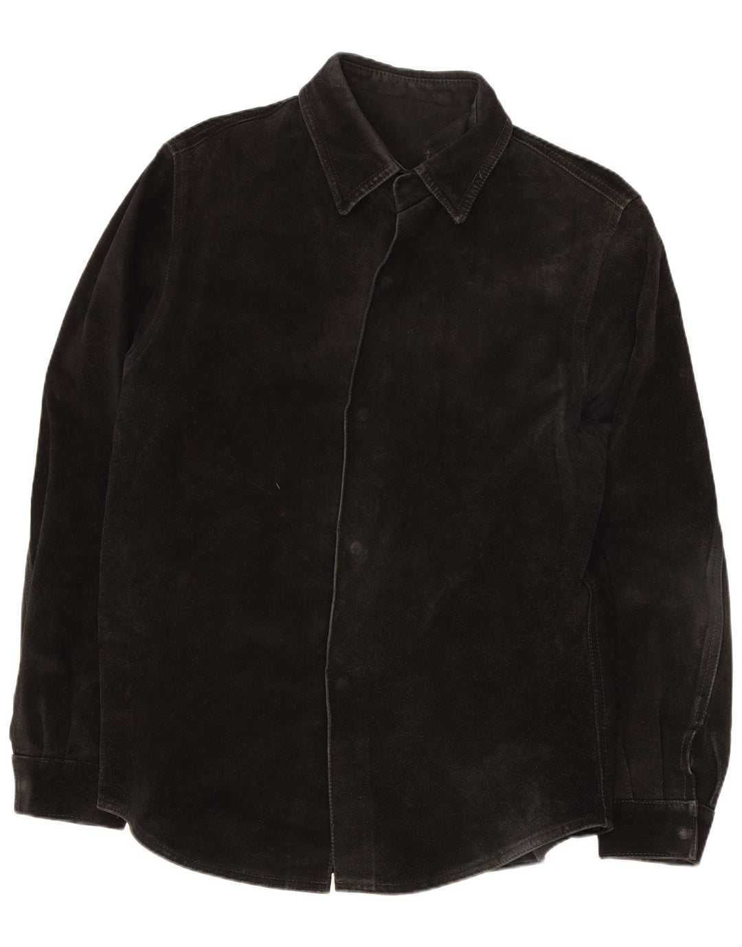 Camisa masculina de camurça Flying Wear XL couro preto