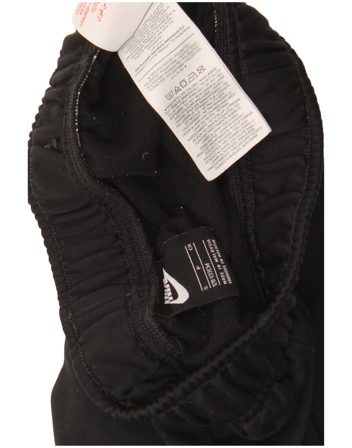 NIKE Meninos Calças de treino Joggers 8-9 anos Pequeno Poliéster Preto