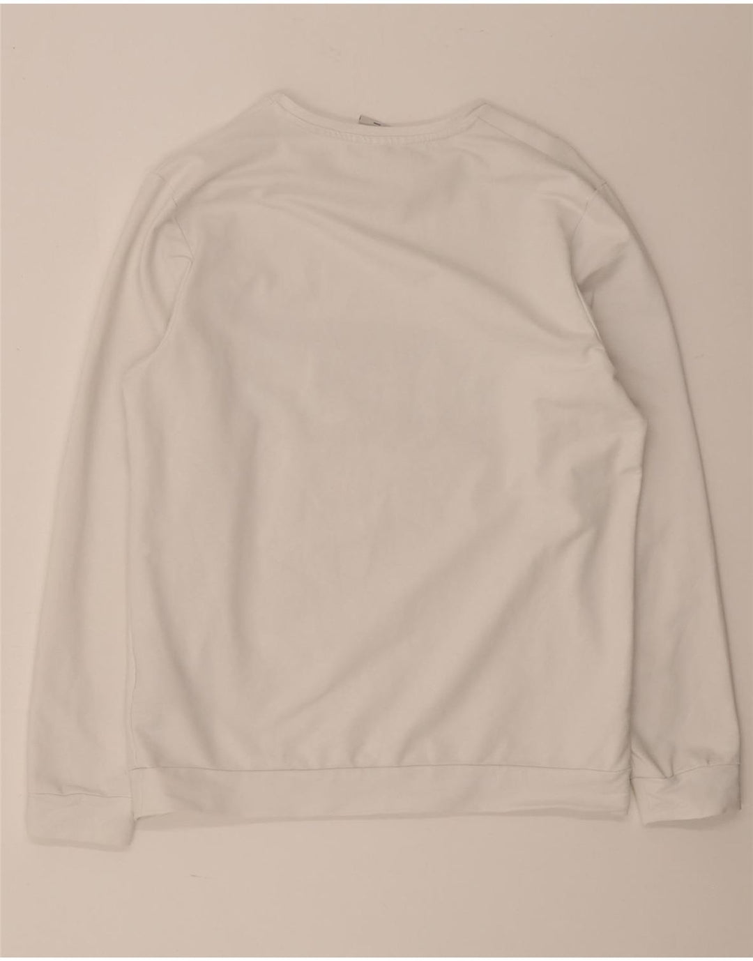Jack & Jones moletom gráfico masculino jumper grande algodão branco