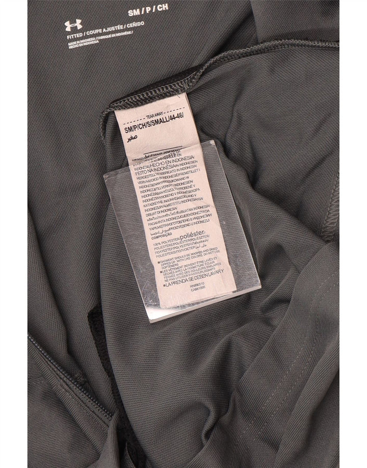 Under Armour Mens Tracksuit Top Jacket Pequeno Poliéster Cinza