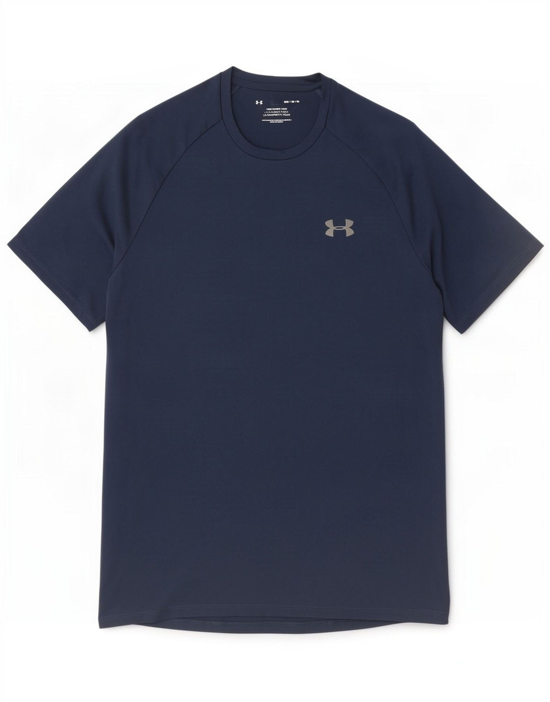 Camiseta masculina Under Armour Top médio azul marinho poliéster