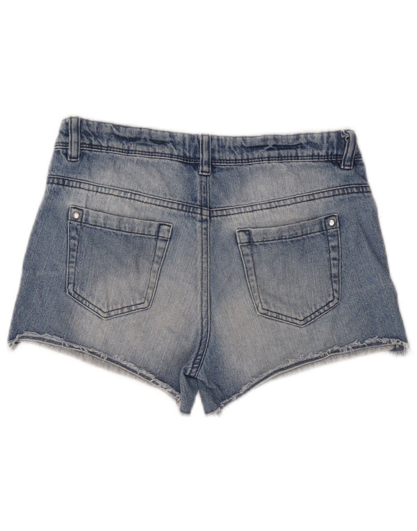 Shorts jeans feminino Benetton W26 pequeno azul