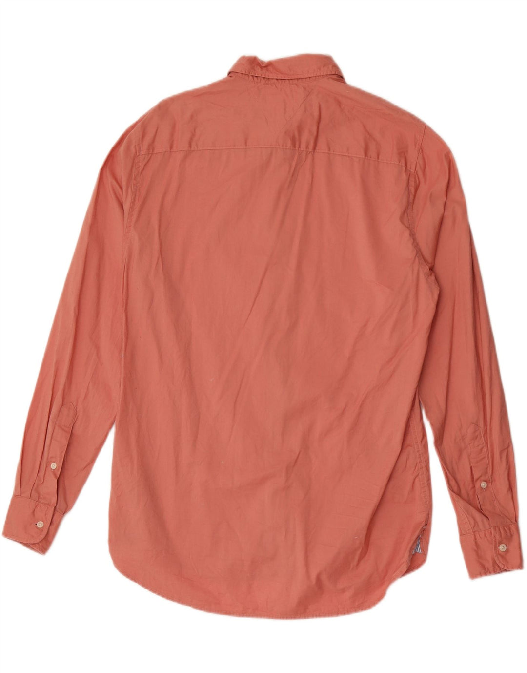 Camisa masculina TOMMY HILFIGER regular fit médio algodão rosa