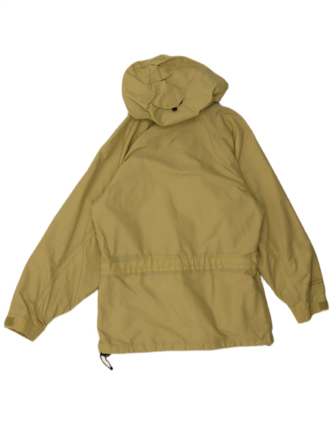 Jaqueta de chuva grande com capuz feminina Sprayway UK 10 poliamida amarela pequena