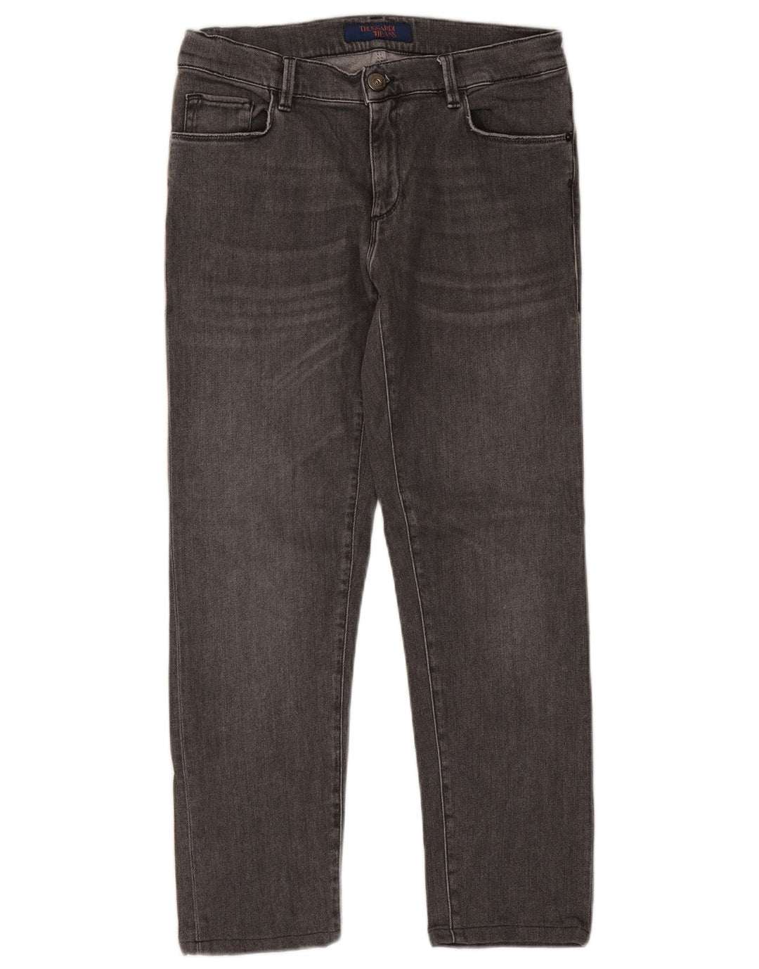 Jeans retos masculinos TRUSSARDI W30 L27 cinza