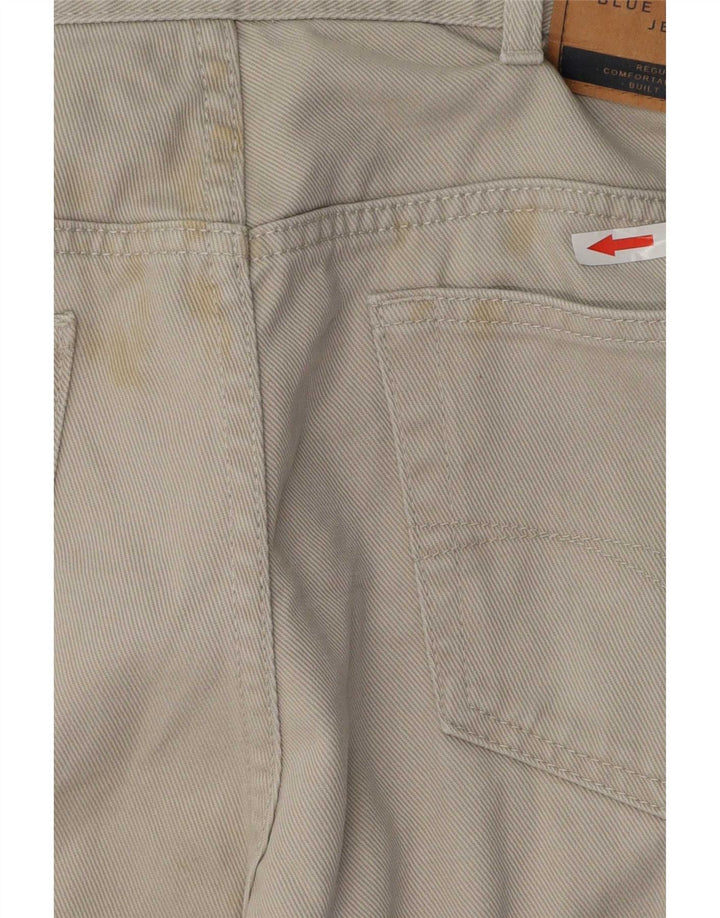 Jeans retos masculinos Marks & Spencer W38 L29 algodão cinza