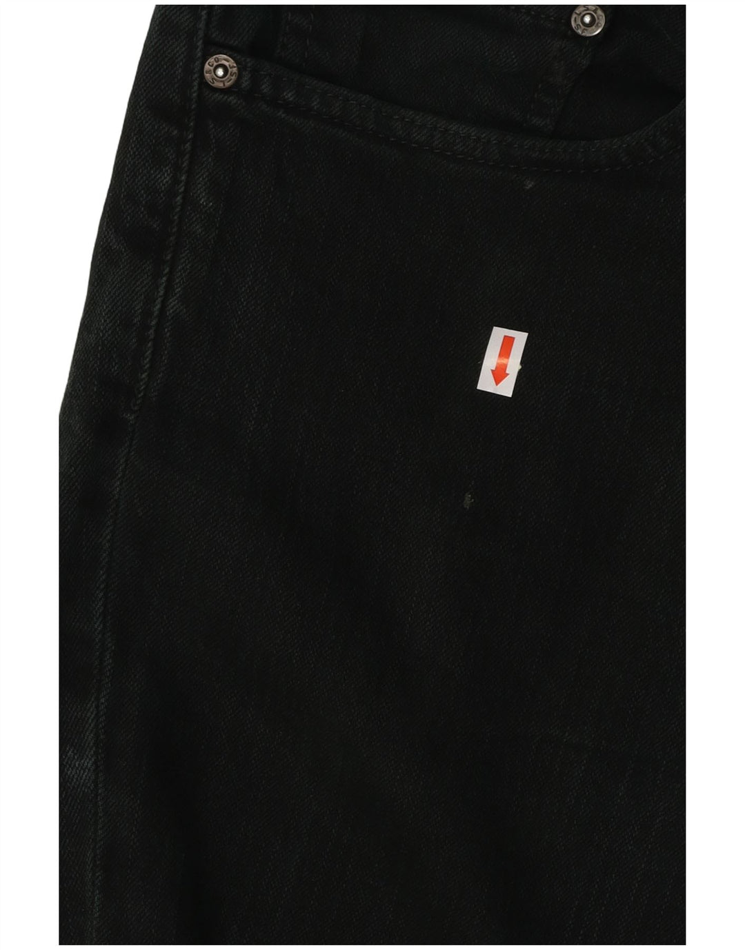 LEVI'S Jeans Slim Masculino W34 L32 Algodão Preto