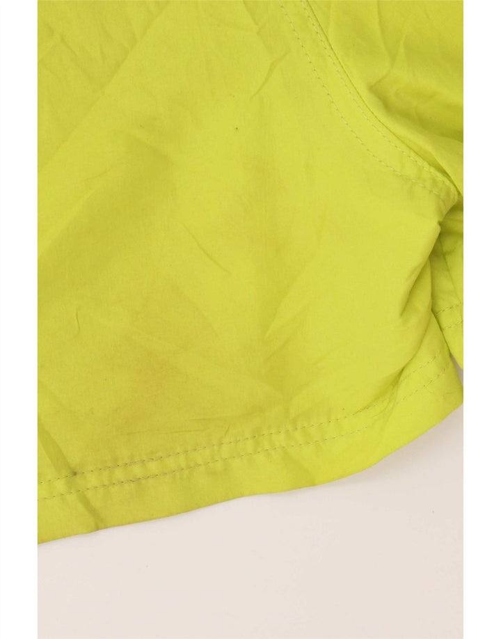 Shorts de natação masculinos Jack & Jones Graphic pequeno poliéster verde