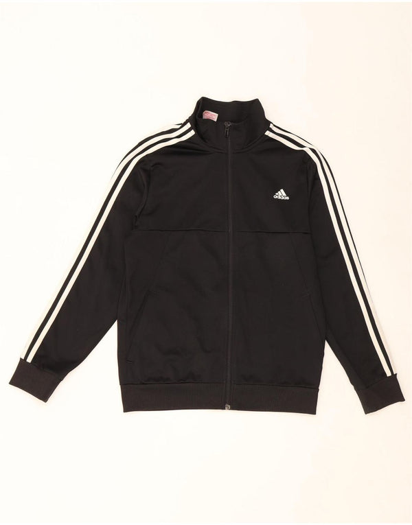 Casaco de treino Adidas Boys Aeroready 13-14 anos preto poliéster