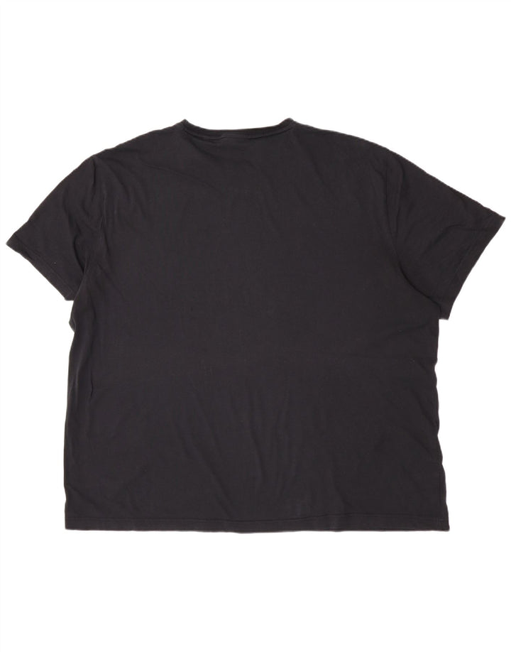 Camiseta masculina Gant Top 5XL preta