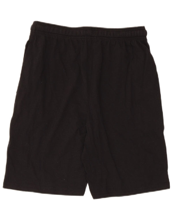 Umbro Mens Graphic Regular Sport Shorts Médio Algodão Preto