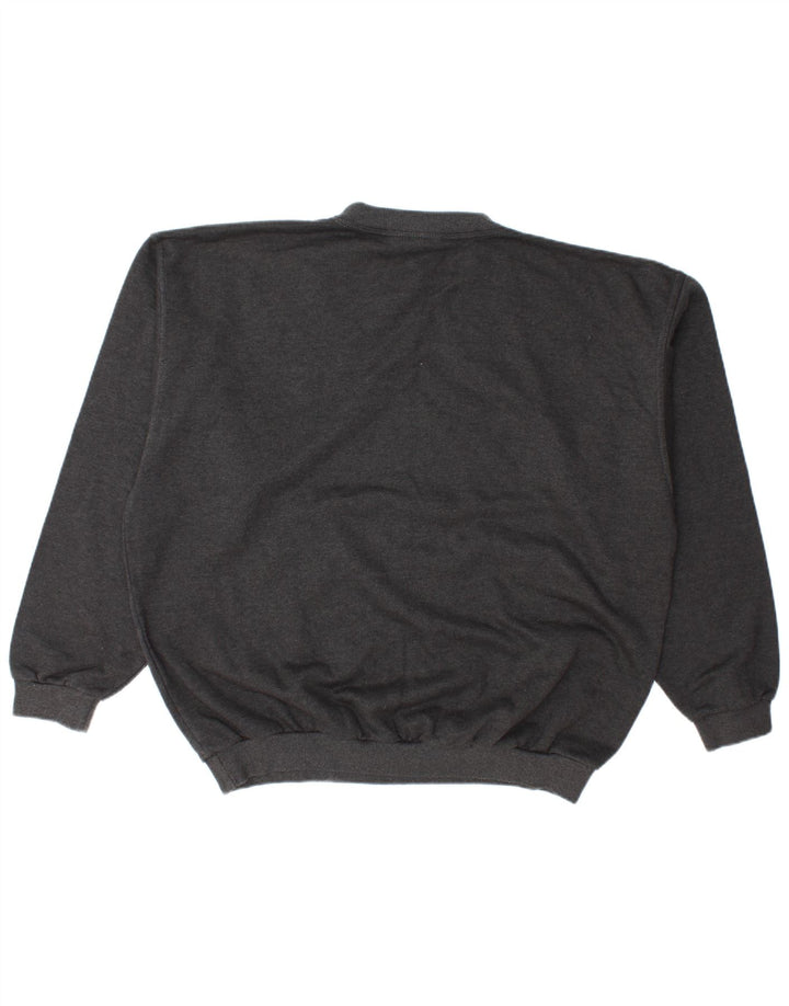 Wrangler moletom masculino jumper XL algodão cinza