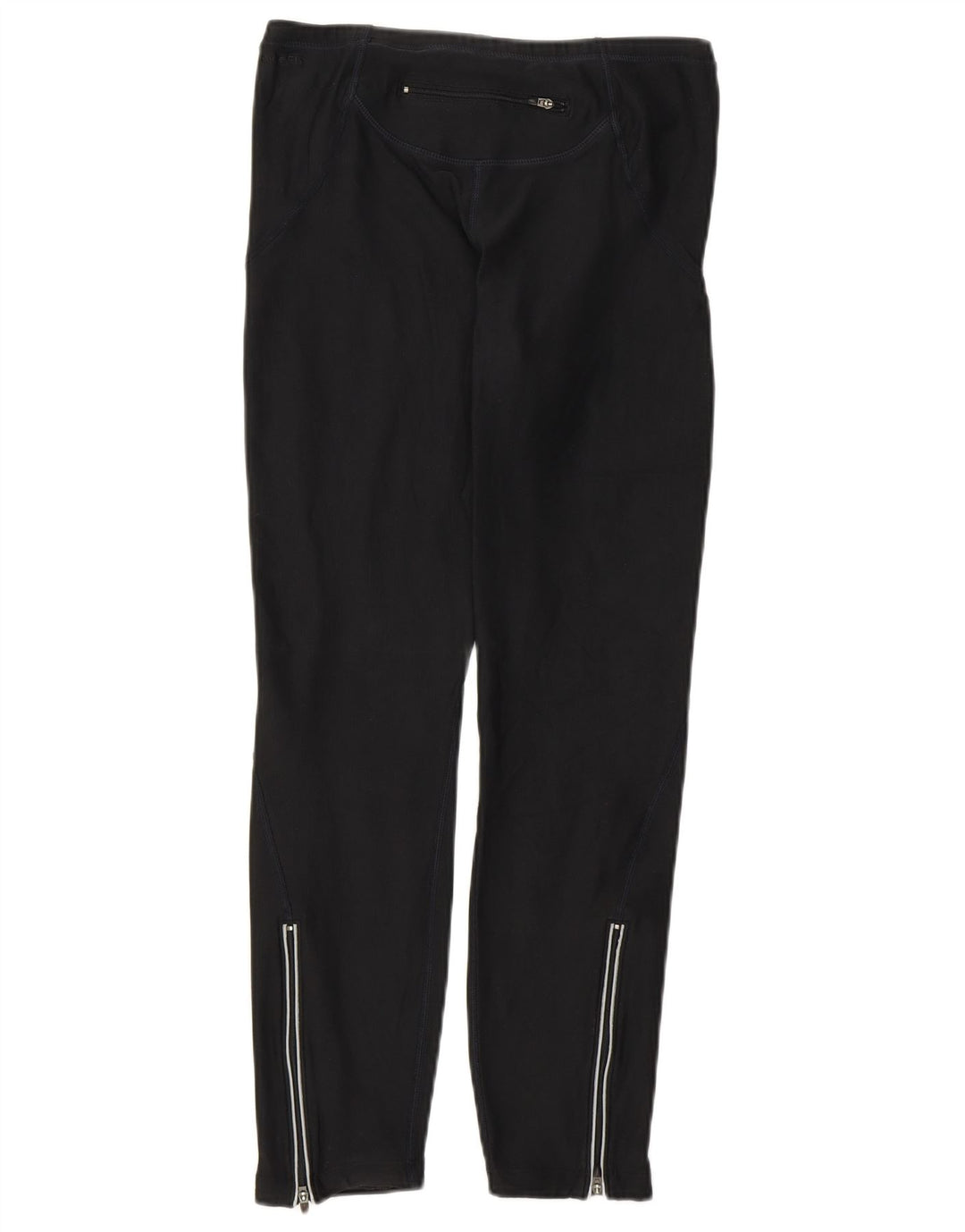 Nike Womens Crop Leggings UK 10/12 Médio Preto Poliéster Esportes