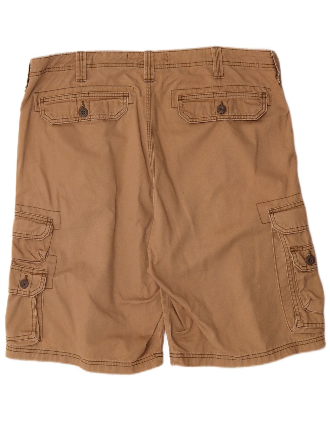 Lee Mens Cargo Shorts W38 XL Algodão Bege