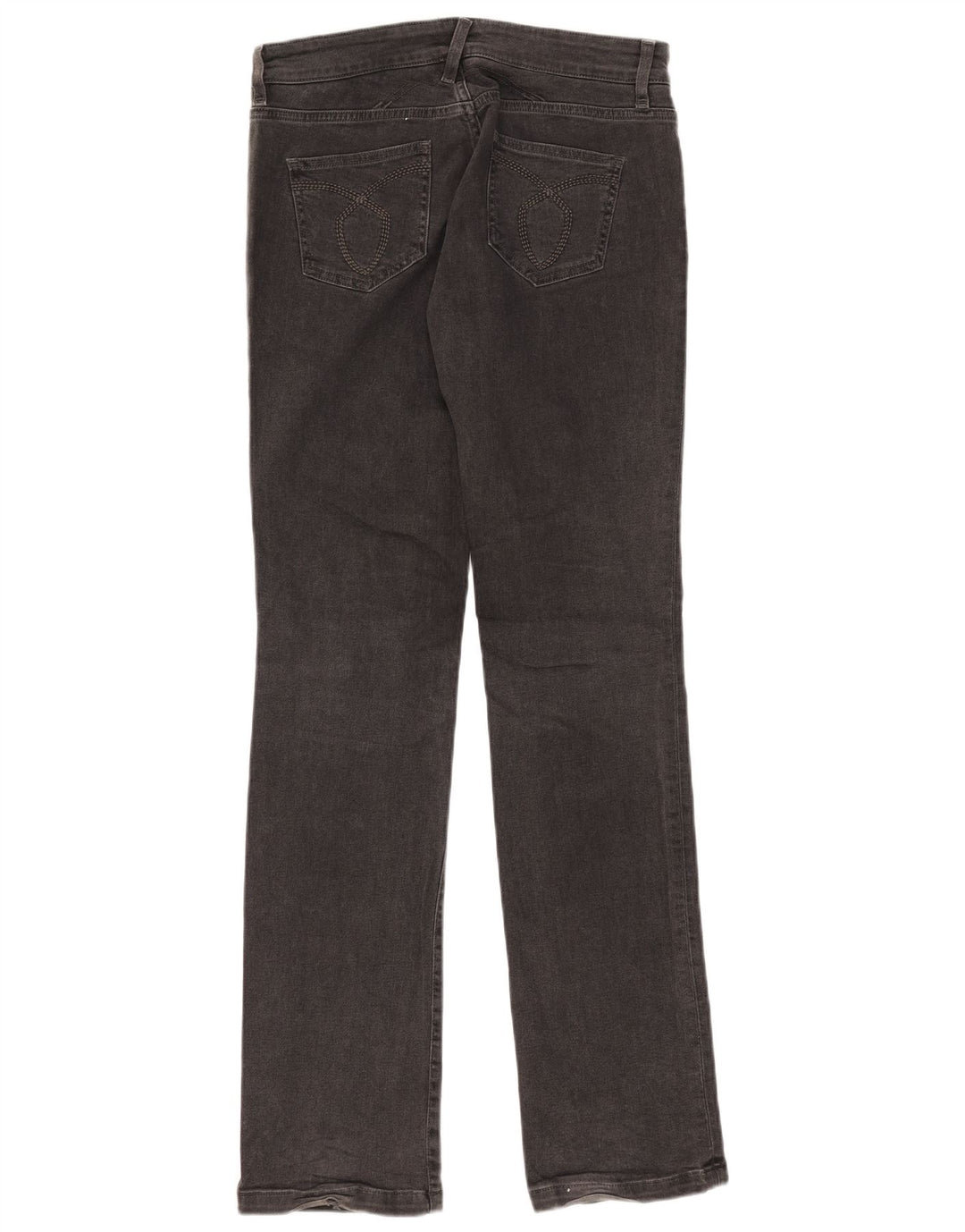 Calça jeans feminina Massimo Dutti W29 L33 cinza algodão