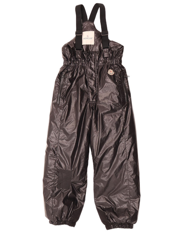 Calça Moncler Boys Dungarees Ski 9-10 Anos Preto Poliamida Inverno