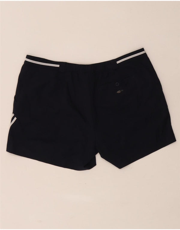 Adidas Womens Climalite Chino Shorts UK 16 Grande W34 Azul Marinho Poliéster