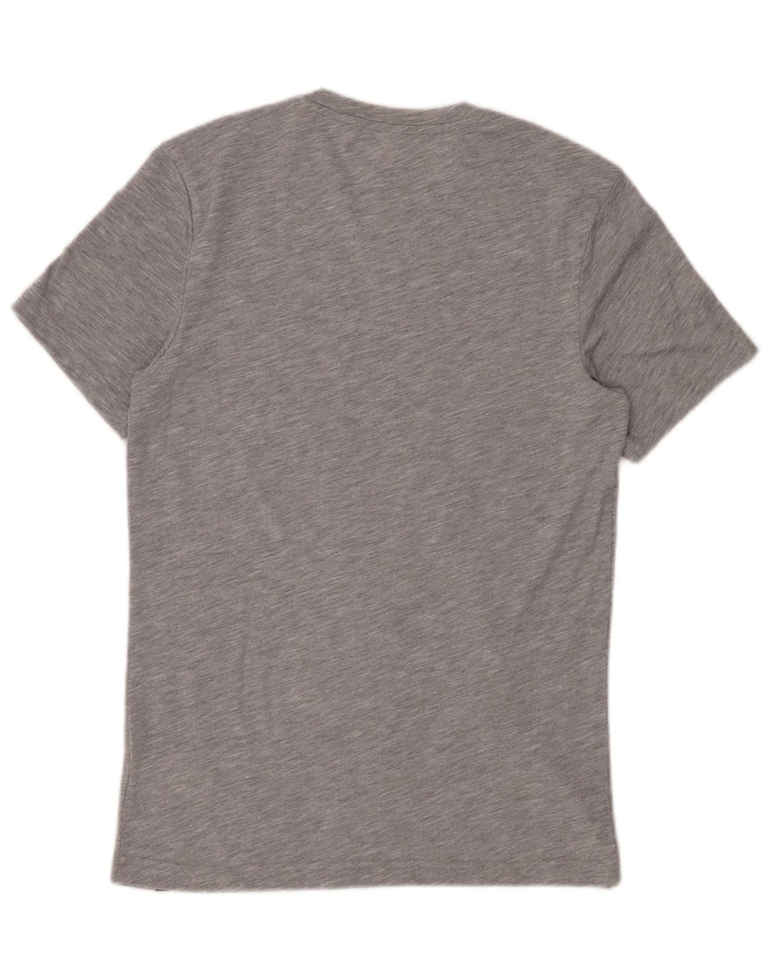 REEBOK Camiseta masculina gráfica top pequeno poliéster manchado cinza