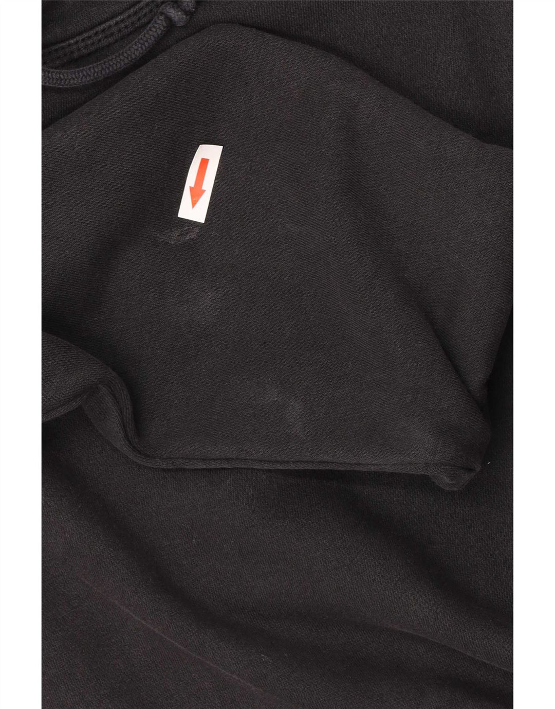 Nike Mens Hoodie Jumper Médio Algodão Preto