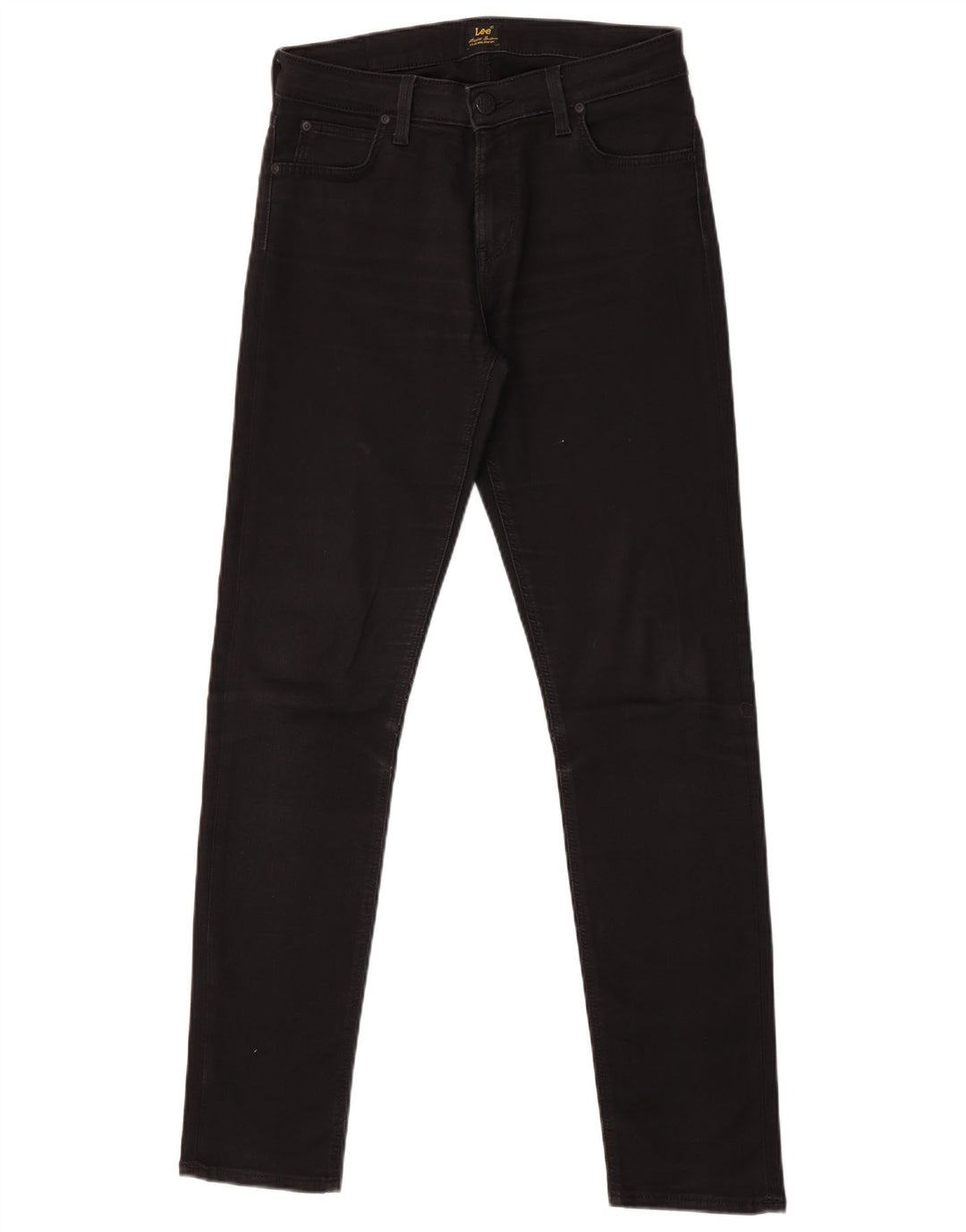 Lee Womens Elly Slim Jeans W29 L33 Algodão Preto