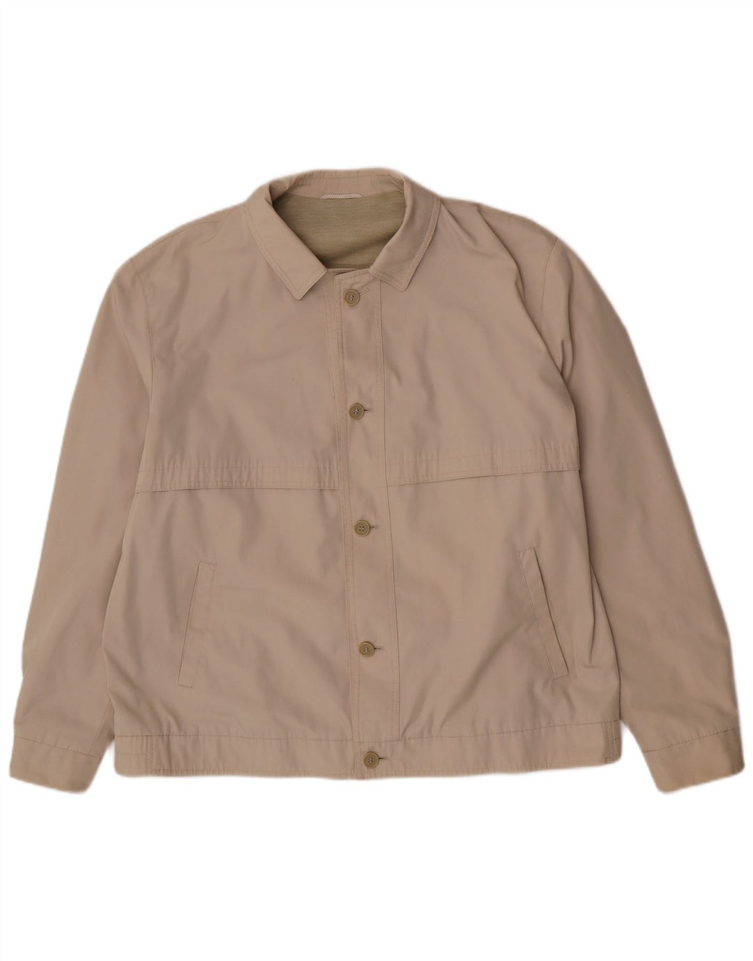 Jaqueta bomber masculina Joba UK 40 grande poliéster bege