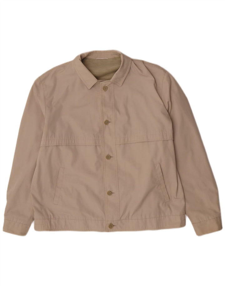 Jaqueta bomber masculina Joba UK 40 grande poliéster bege