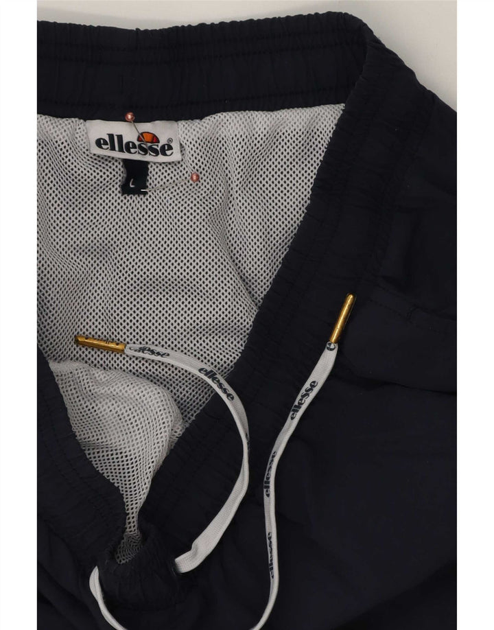 Shorts esportivos masculinos Ellesse poliéster azul marinho grande