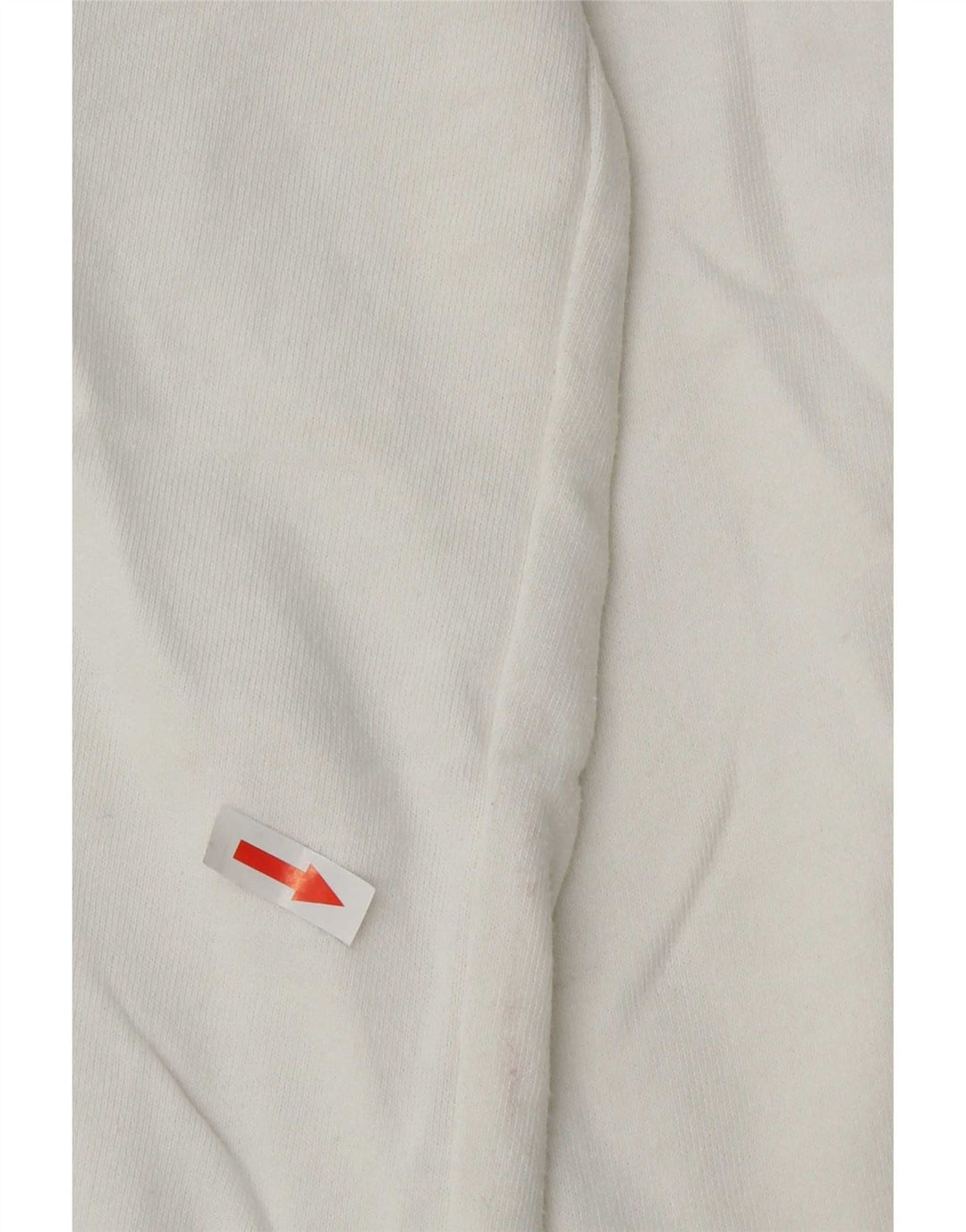 Asics Mens Tracksuit Top Jaqueta Grande Algodão Colorblock Branco