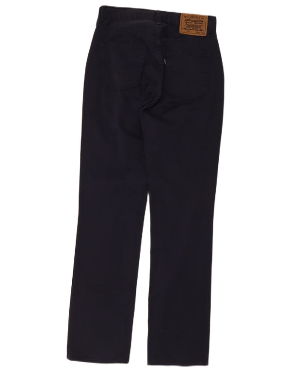 Calça cargo masculina 495 reta Levi's W29 L32 algodão azul marinho