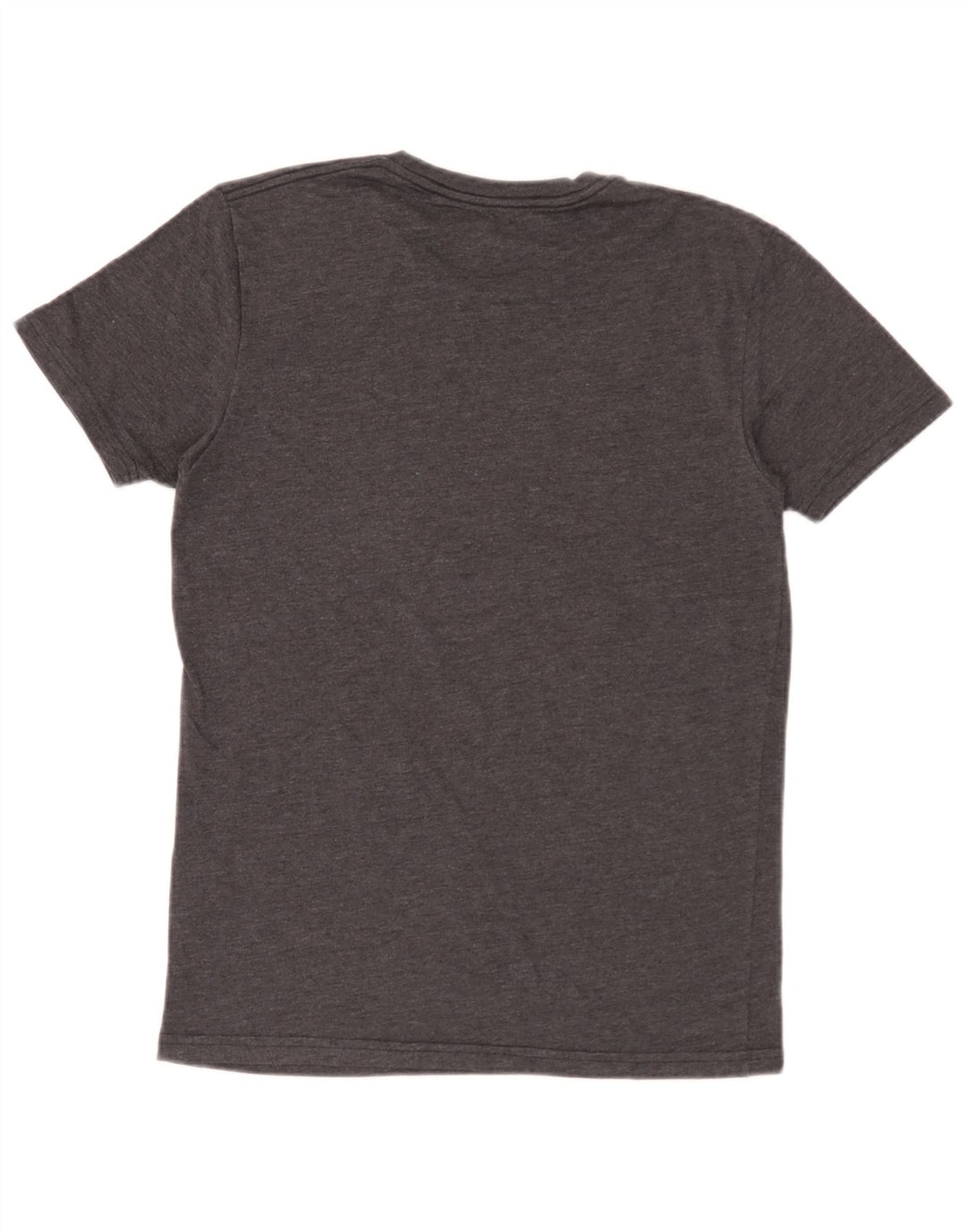 Volcom Camiseta masculina gráfica top pequeno algodão cinza